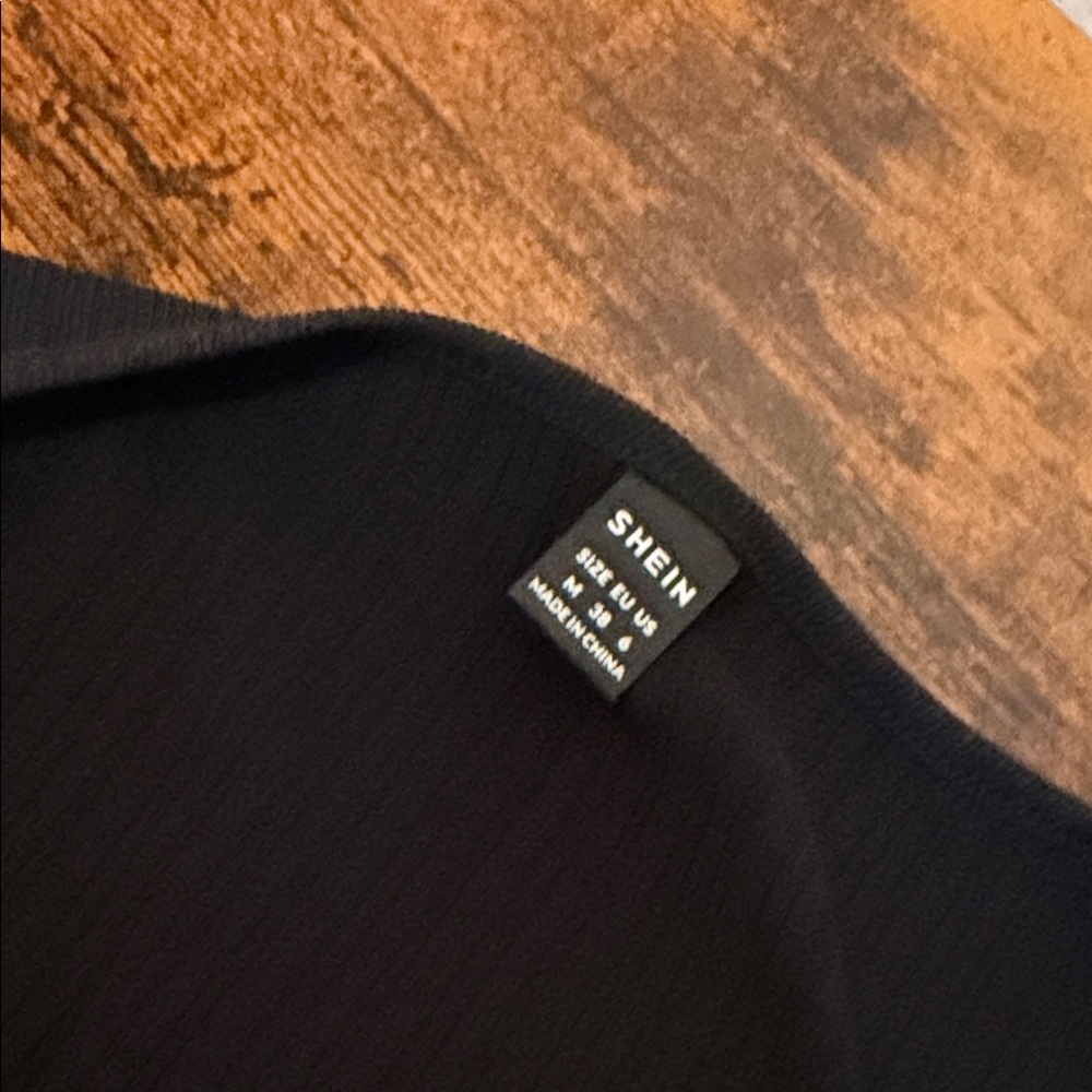 🔥⬇️ Shein Black Midi Dress Med EUC final markdown! - Picture 7 of 11